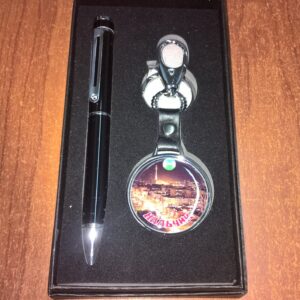 Подарочный набор ручка и брелок Нальчик Кабардино - Балкария. Сувенирная продукция с логотипом Нальчик