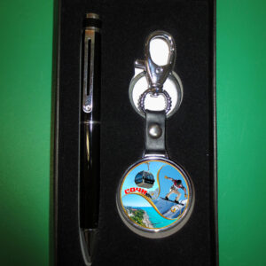 Подарочный набор ручка и брелок Сочи